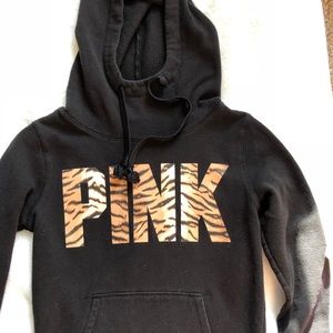 VS Pink Cowell Neck Hoodie